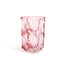 5.25 in Crystalline Edge Bud Vase - Pink