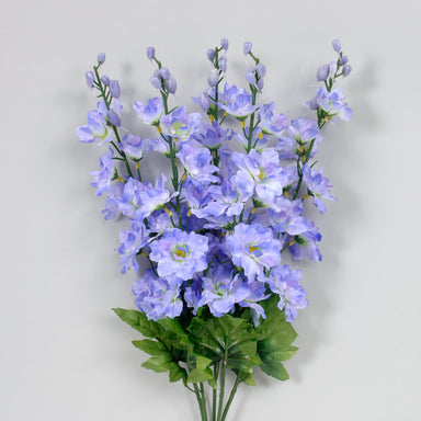 22" Polyester Delphinium Bush - Blue