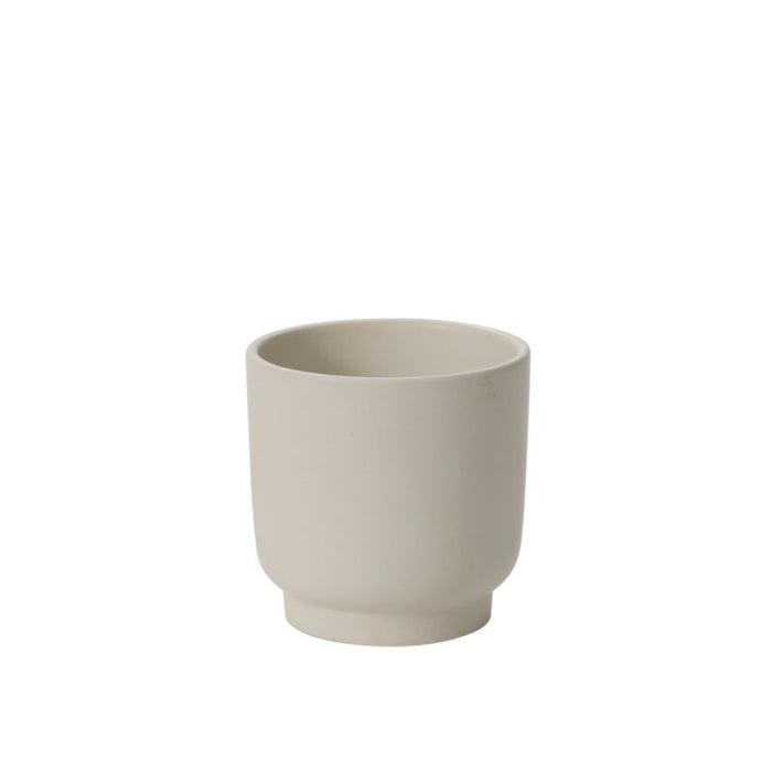 5 in Kellen Pot - White