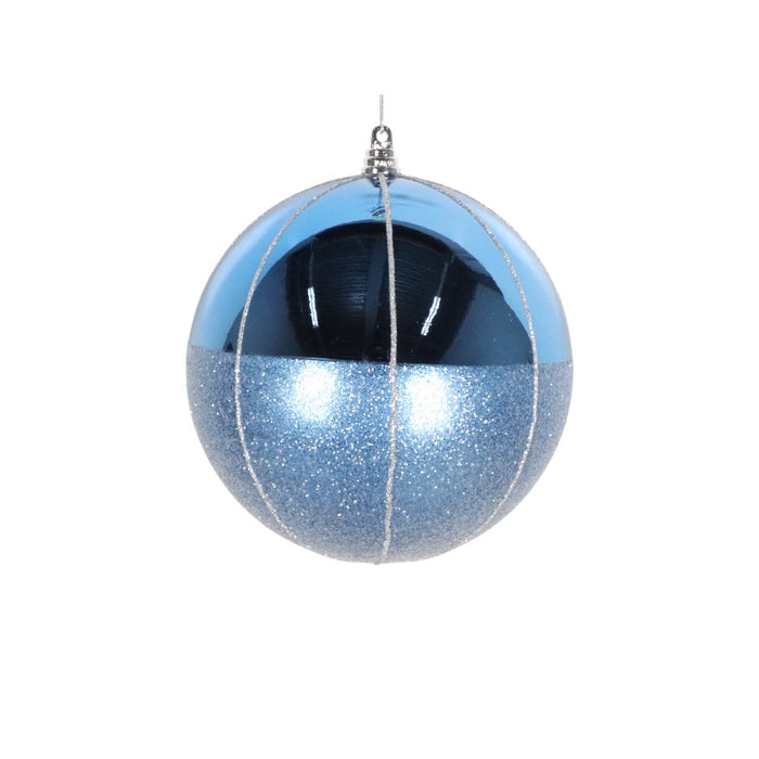 150 Mm Ball Ornament - Ice Blue