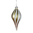 Drop Ornament - White/Gold
