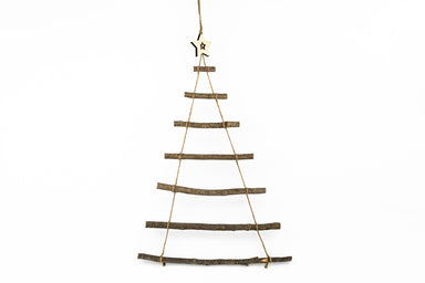 Xmas Tree Ladder w/Star