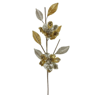 28 in Magnolia Jewel Stem - Gold/Platinum