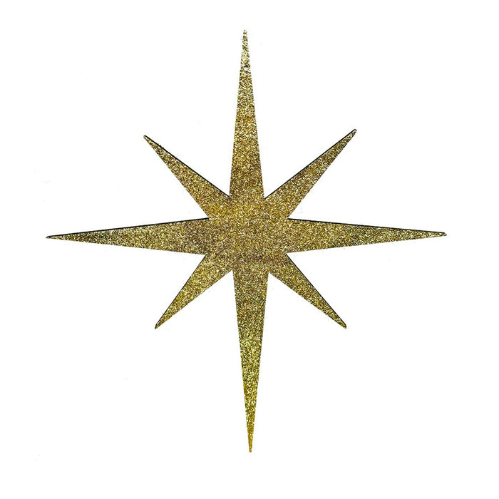 12 in Moravian Star - Gold