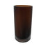 8.5 in Glass Vase - Brown