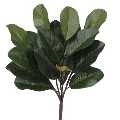 20" Magnolia Leaf Bush - Green