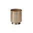 4.75" x 5.75" Soleil Pot - Gold
