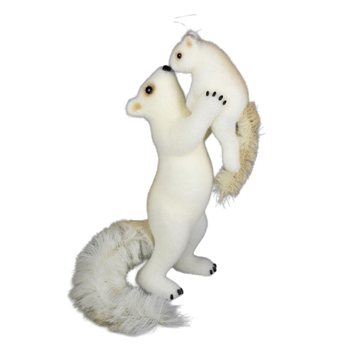 16.95 in Squirrel w/Baby - Natural