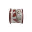 2.5 in Cardinal Ribbon - Red/White
