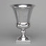 14 1/4 in H Silver Urn