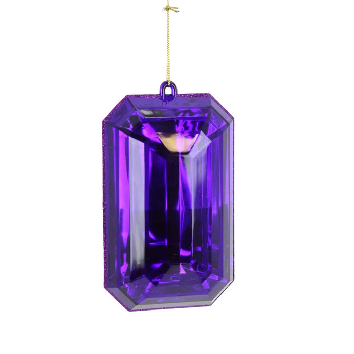 Jewel Ornament - Purple