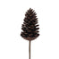 5 1/2 in Large Pine Cone on Pick - Natural
