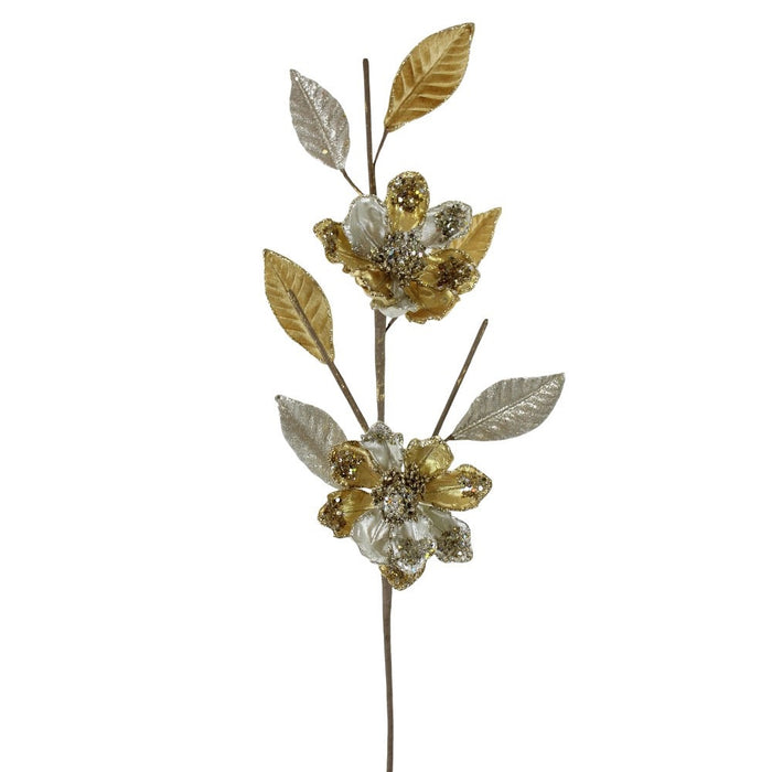 28 in Magnolia Jewel Stem - Gold/Platinum
