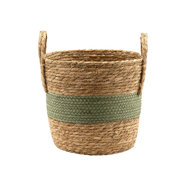 Sage Seagrass Tree Cover Basket Small