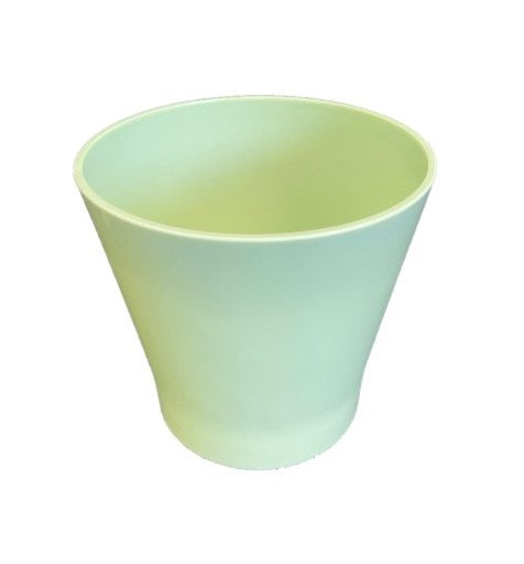 4 3/4" Tapered Plastic Pot - Light Green