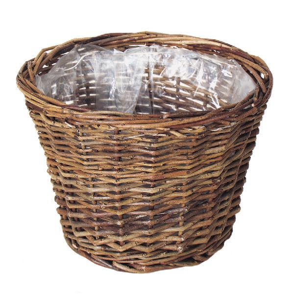 6.5" Rustic Willow Planter