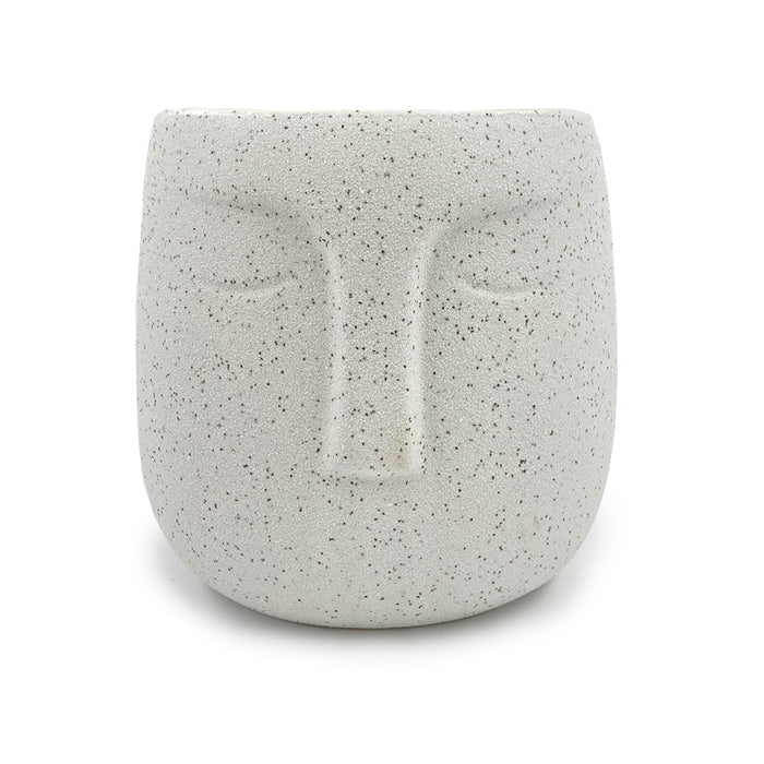 Mini Face Planter - White