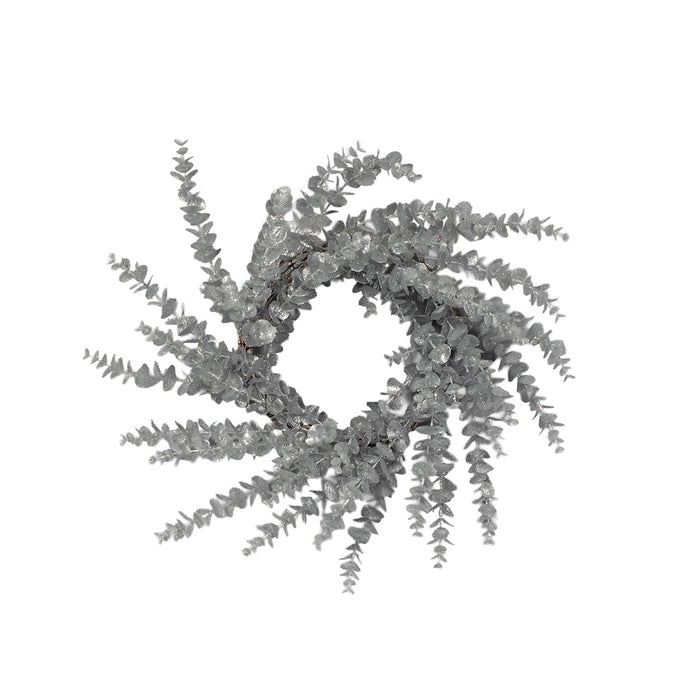 Eucalyptus Wreath - Silver