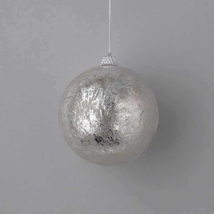 Plastic Transparent/Metallic Ball Ornament