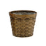 Brown Stain Bamboo Pot Cover