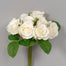 Polyester Rose Bunch - 9 Inch