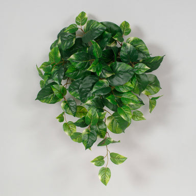 28"L Vinyl Soft Touch Pothos Bush W/5 Stems & 3 Vines Green