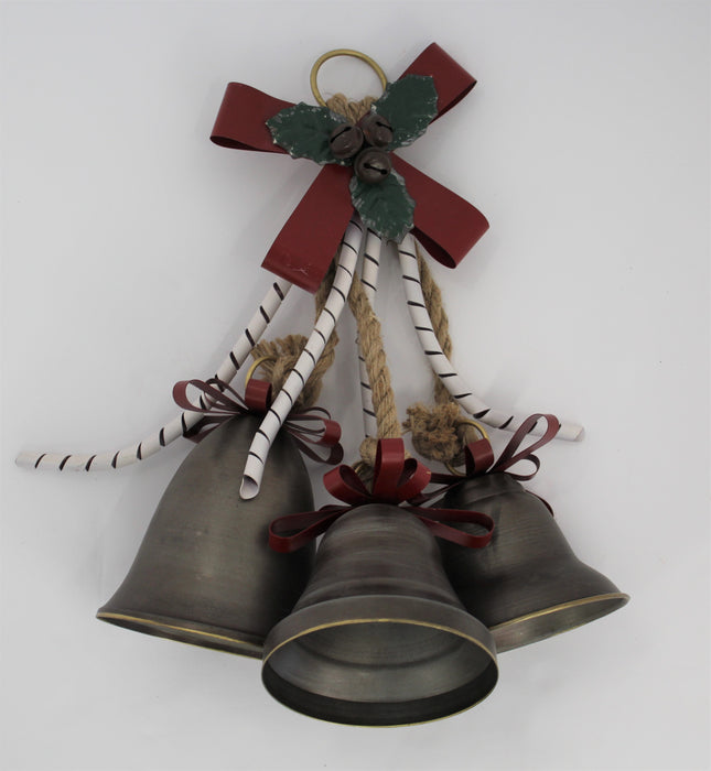 Galvanized Old World Christmas Bell