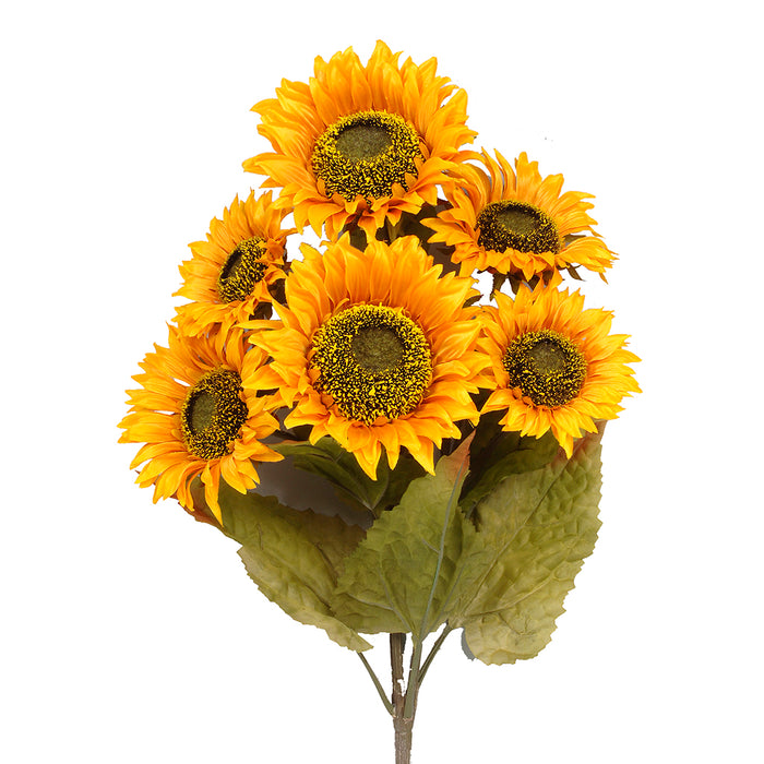 21 1/2 In Sunflower Bush - Yellow