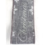 Linen Glitter Merry Christmas Ribbon - Platinum/Grey