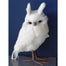 Snow Harvest Owl 9" - Ivory